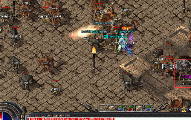 <b>利用骷髅吸引怪物仇视本体远程施毒输出可单人击杀沃玛卫士</b>